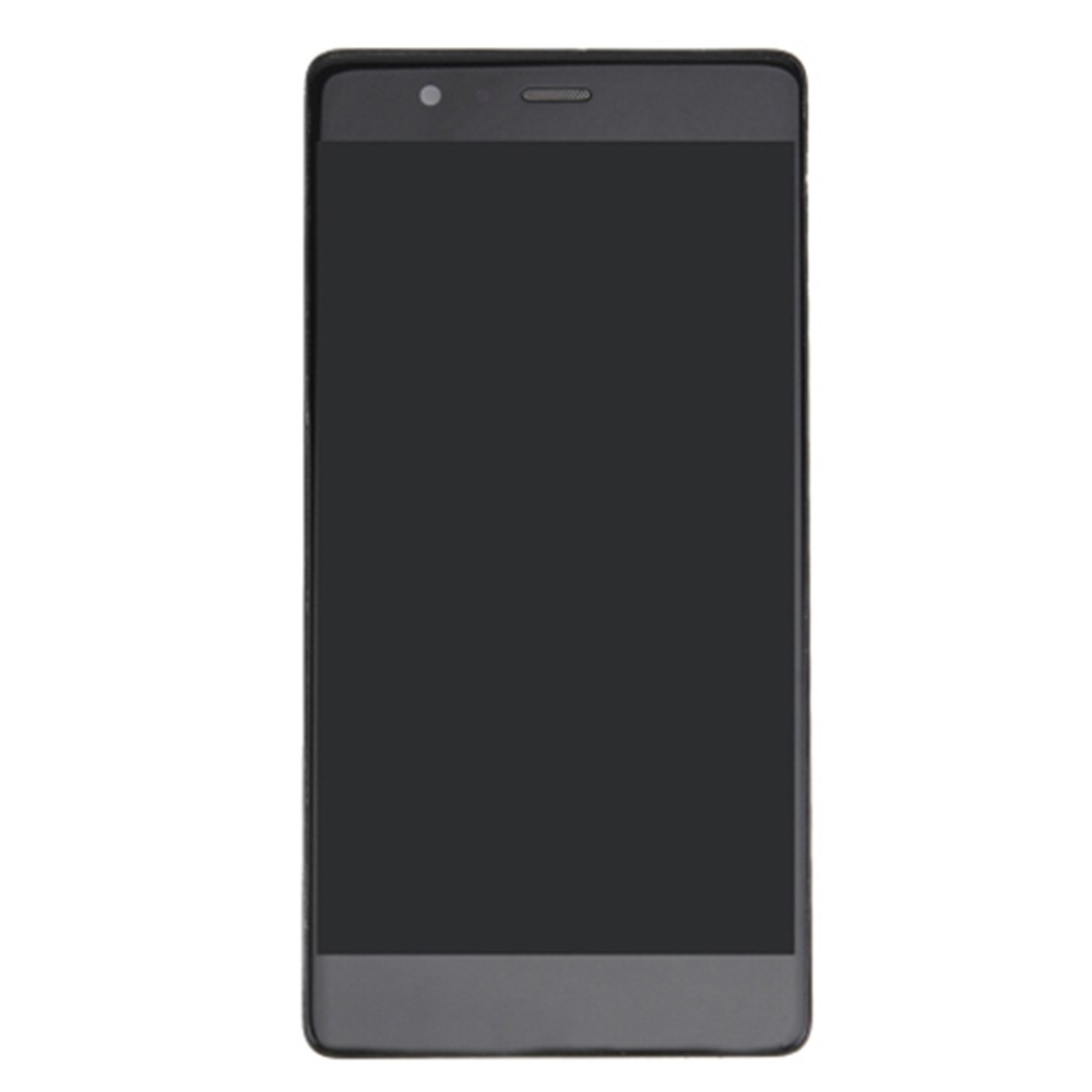 LCD Screen and Digitizer Assembly + Frame Replacement for Huawei P9 - Black-2