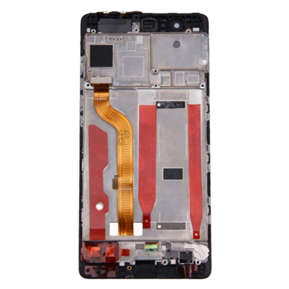 LCD Screen and Digitizer Assembly + Frame Replacement for Huawei P9 - Black-3