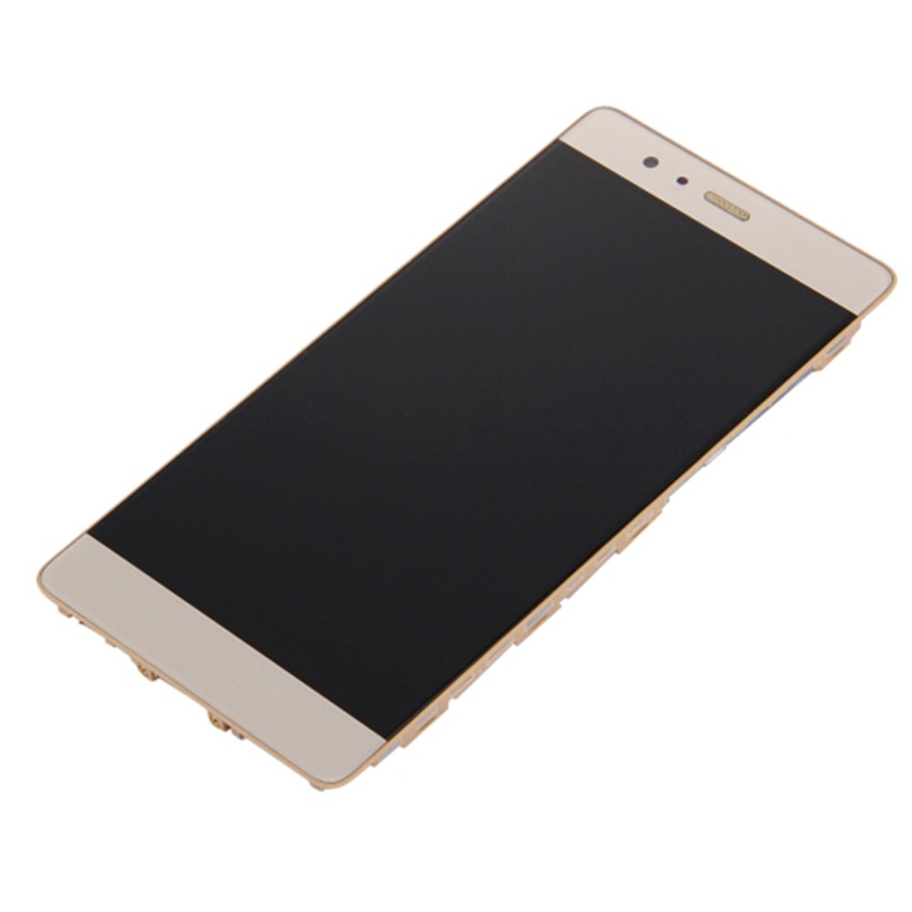 Tela De LCD E Montagem Digitador + Parte De Substituição Do Quadro Para Huawei P9 - Ouro-4