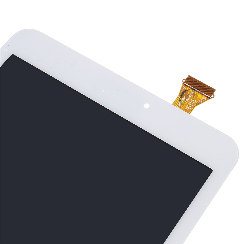 LCD Screen and Digitizer Assembly + Frame Replace Part for Samsung Galaxy Tab E 8.0 T375 Wi-Fi Only - White-4