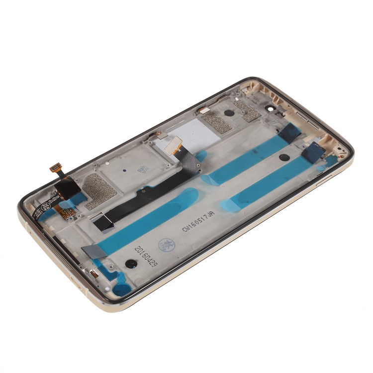 Assemblaggio di Schermo e Digitalizzatore LCD + Frame Sostituire la Parte Per Alcatel OneTouch Idol 4 LTE 6055 - Oro