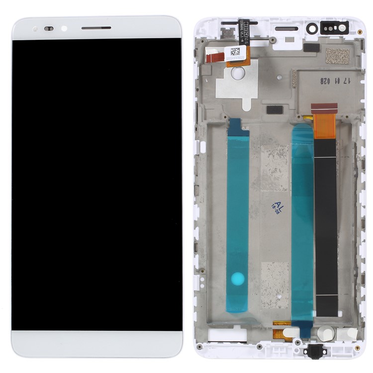 OEM LCD Screen and Digitizer Assembly Part with Frame for Alcatel OneTouch Pop 4 6.0" 7070 - White-1