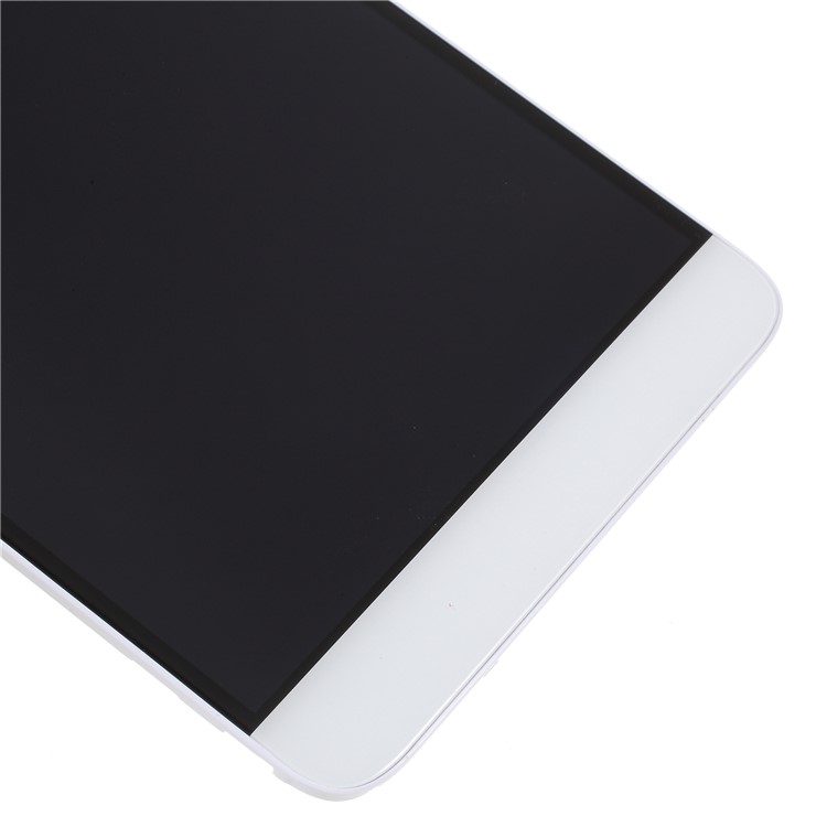 OEM LCD Screen and Digitizer Assembly Part with Frame for Alcatel OneTouch Pop 4 6.0" 7070 - White-7
