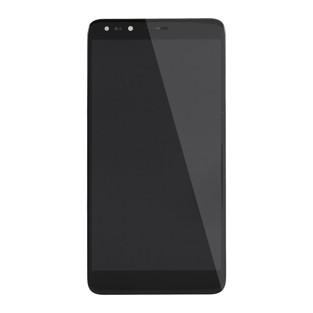 OEM LCD Screen and Digitizer Assembly Part with Frame for Alcatel OneTouch Pop 4 6.0" 7070 - Black-6