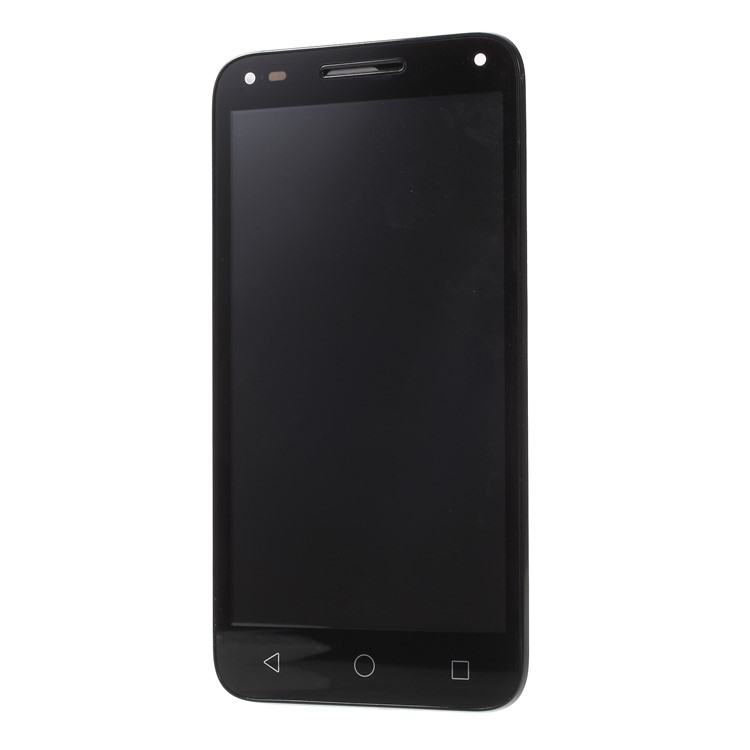 OEM LCD Screen and Digitizer Assembly + Frame Part Replacement for Alcatel U5 3G 4047 - Black-2