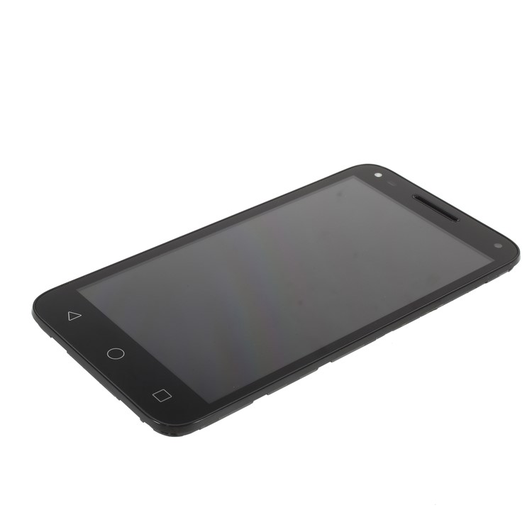 OEM LCD Screen and Digitizer Assembly + Frame Part Replacement for Alcatel U5 3G 4047 - Black-3