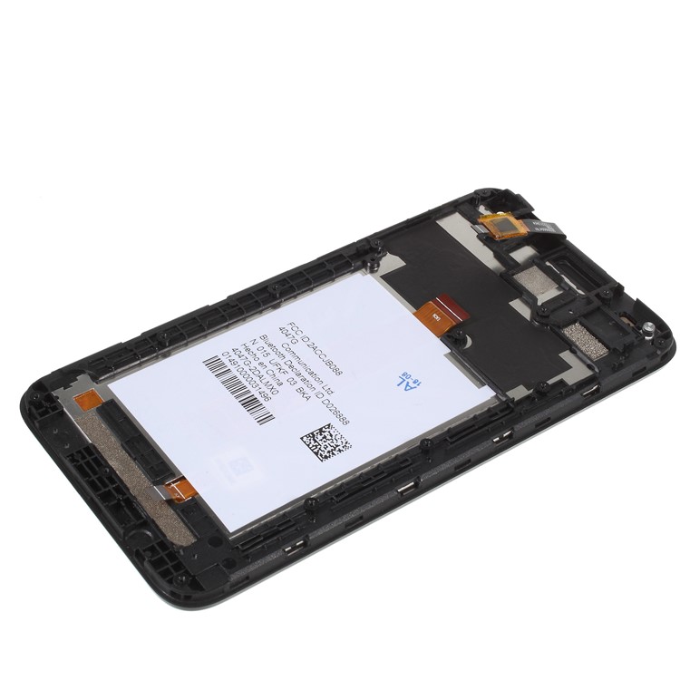 OEM LCD Screen and Digitizer Assembly + Frame Part Replacement for Alcatel U5 3G 4047 - Black-4
