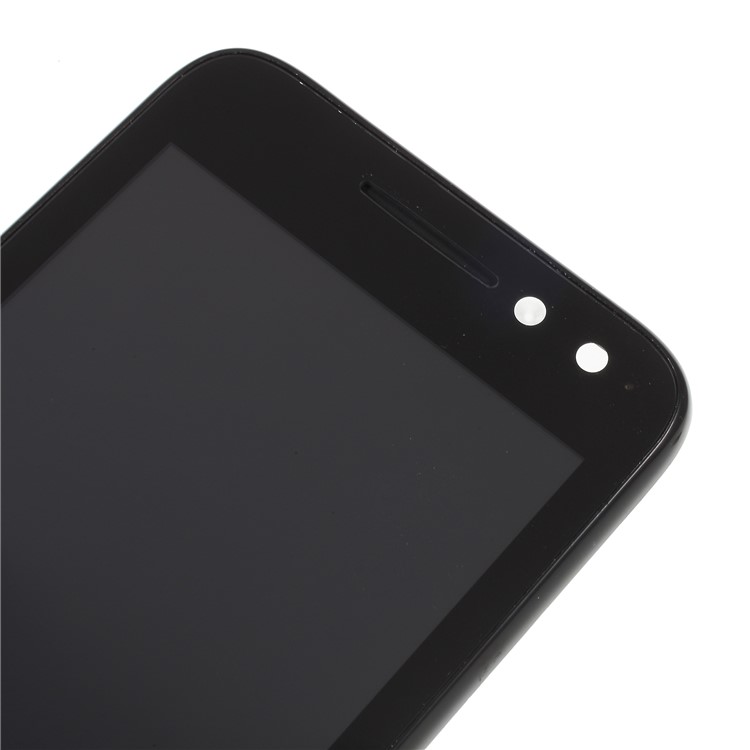 OEM LCD Screen and Digitizer Assembly + Frame Replacement for Alcatel U3 4049D - Black-6