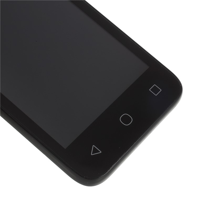 OEM LCD Screen and Digitizer Assembly + Frame Replacement for Alcatel U3 4049D - Black-7