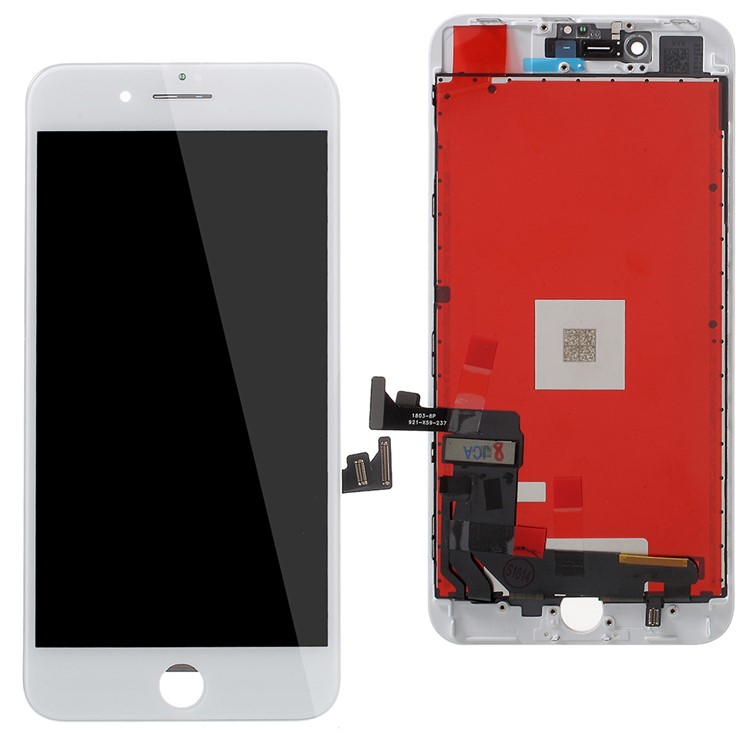 LCD Screen and Digitizer Assembly Part (Made by China Manufacturer) + Disassemble Repair Opening Tool Kit for iPhone 8 Plus 5.5 inch - White-2