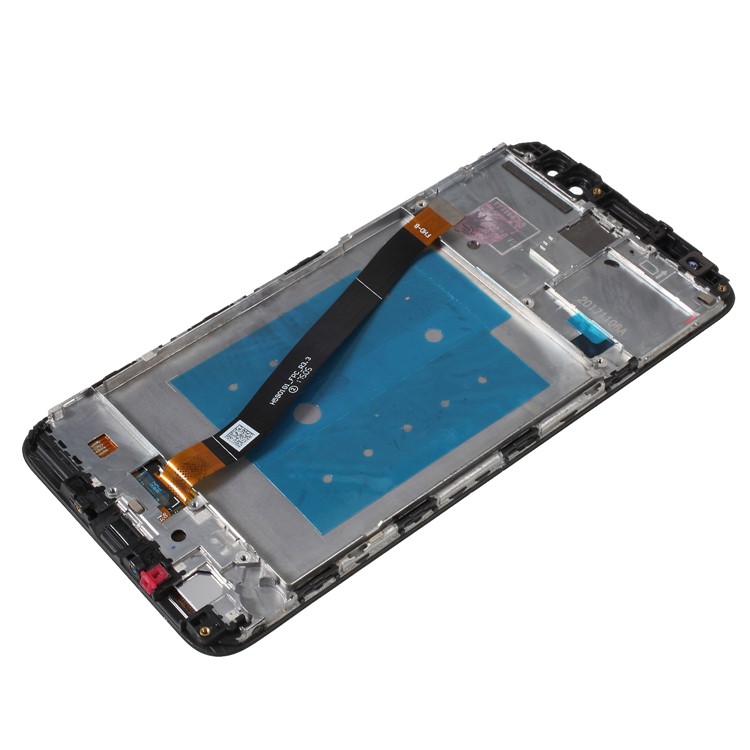 LCD Screen and Digitizer Assembly + Frame Replacement for Huawei Mate 10 Lite - Blue-4