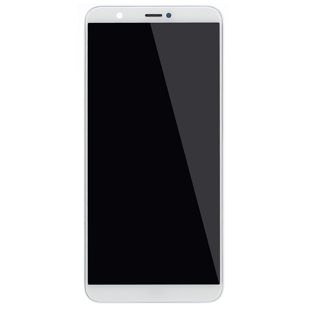 Montagem de Tela e Digitalizador LCD + Peça de Substituição de Quadros Para Huawei P Smart / Desfrute de 7s - Branco-2