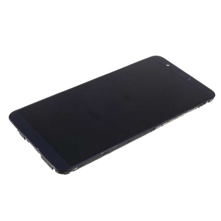 Ecran LCD Et Ensemble Numériseur + Cadre Pour Huawei P Smart / Profiter De 7S - Bleu-4