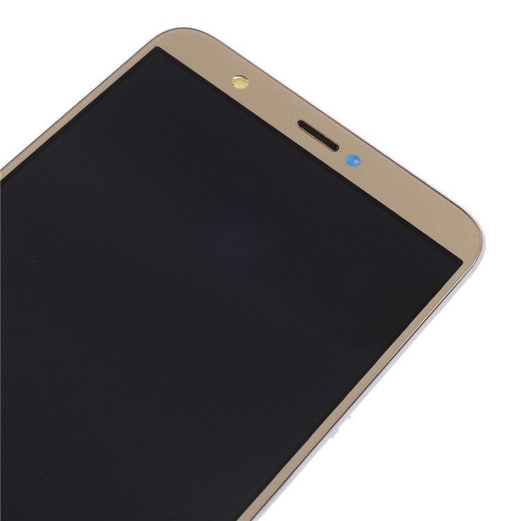 LCD Screen and Digitizer Assembly + Frame Repair Part for Huawei P Smart / Enjoy 7S - Gold-2