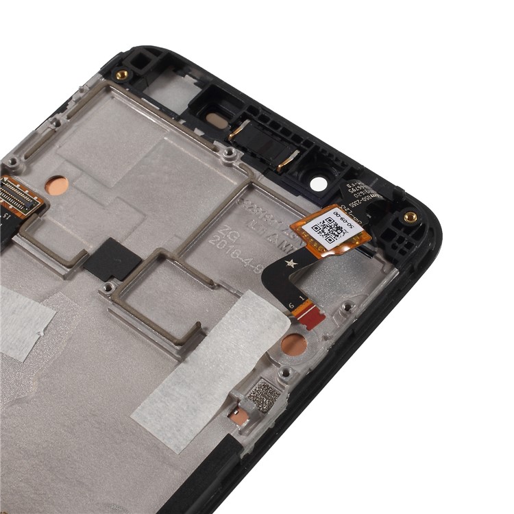 OEM LCD Screen and Digitizer Assembly + Frame Replacement for Lenovo Lemon 3s - Black-6