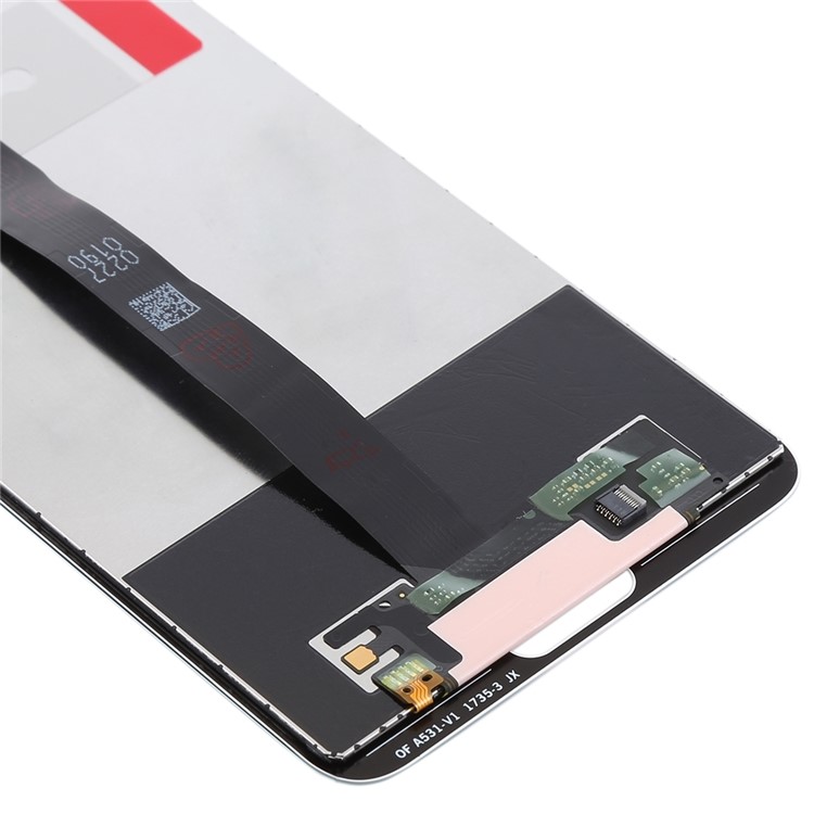 LCD Screen and Digitizer Assembly Replacement Part for Huawei P20 (Non-OEM Screen Glass Lens, OEM Other Parts) - White-3