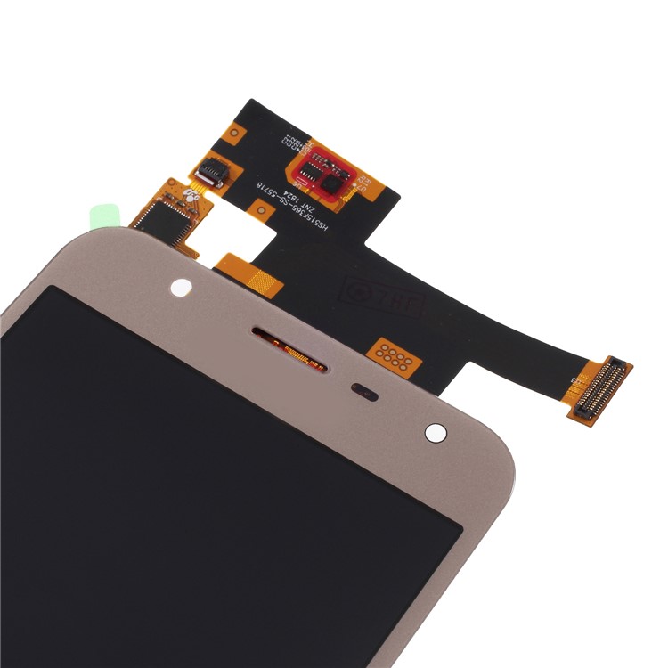 LCD Screen and Digitizer Assembly Repair Part with Screen Brightness IC for SSamsung Galaxy J7 Duo J720 - Gold-2