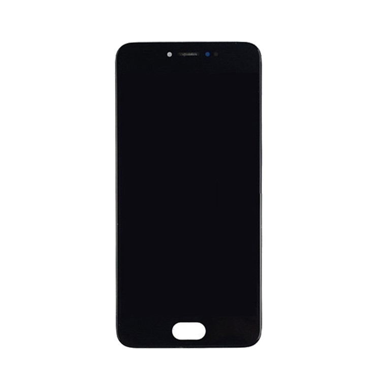 LCD Screen and Digitizer Assembly + Frame Repair Part for Meizu Pro 6 - Black-2