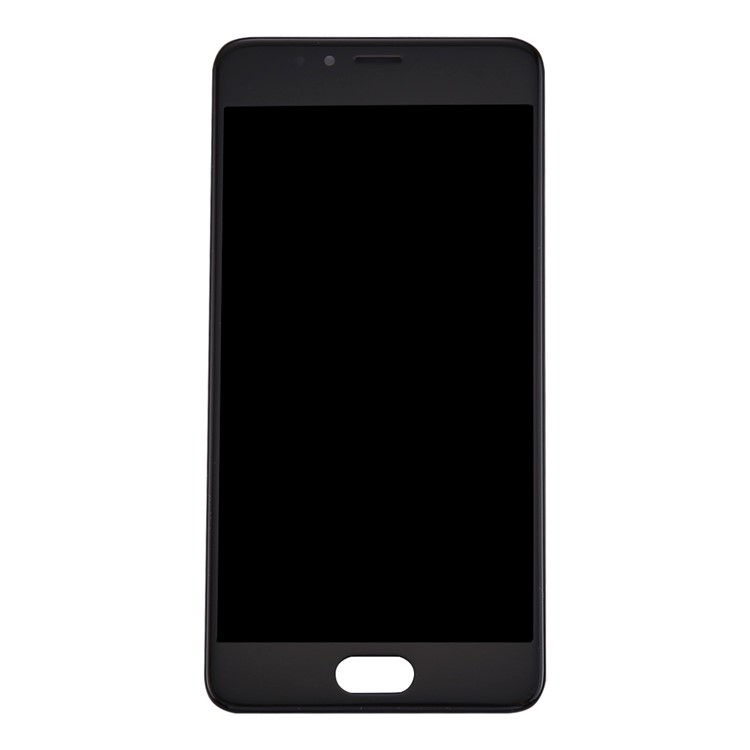 LCD Screen and Digitizer Assembly + Frame Replacement for Meizu M5s - Black-2