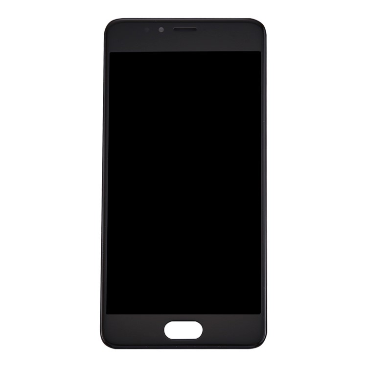 Montagem de Tela e Digitalizador LCD + Substituição de Quadros Para Meizu M5s - Preto