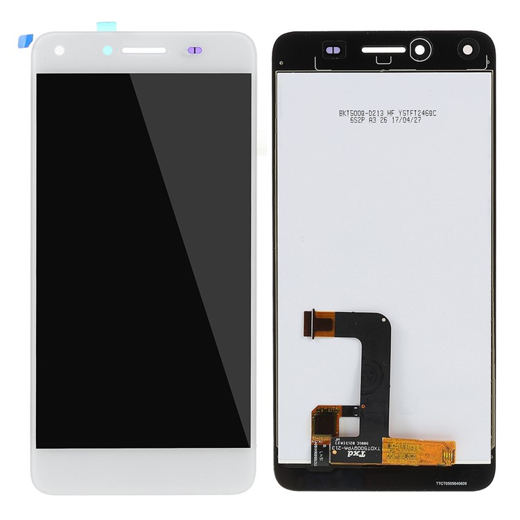 For Huawei Y5II LCD Screen and Digitizer Assembly Spare Part - White-1