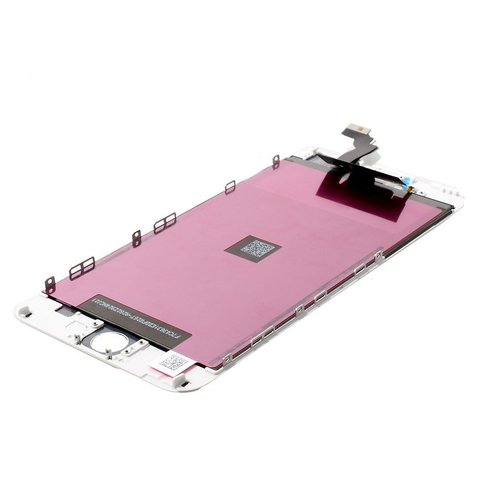 LCD Screen and Digitizer Assembly with Frame Replace Part for iPhone 6 Plus 5.5 (Made by China Manufacturer, Sharp Glass) - White-3
