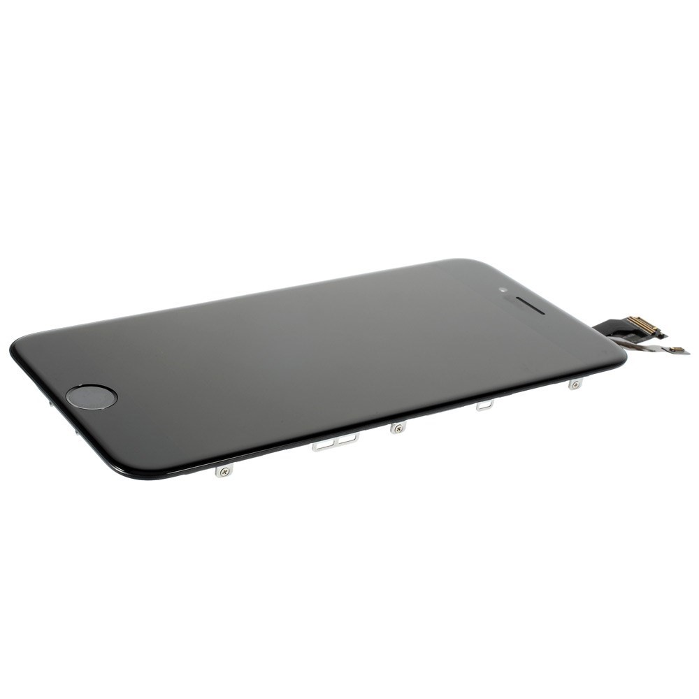 LCD Screen and Digitizer Assembly with Frame + Small Parts Replacement for iPhone 6 Plus (Made by China Manufacturer, 400cd/m2 Brighter/Lumen) - Black-3