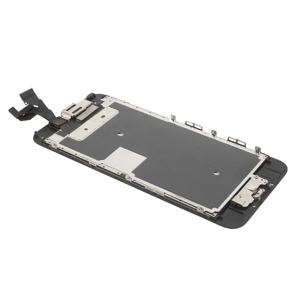 For iPhone 6s LCD Screen and Digitizer Assembly with Frame & Small Parts (Made by China Manufacturer, 400cd/m2 Brighter/Lumen) - Black-4