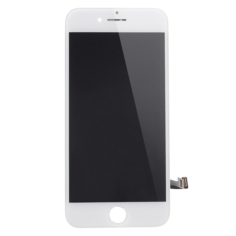 Tela De LCD E Montagem Digitador + Frame Substituir Parte (feita Pelo Fabricante China, Panda De Vidro) Para Iphone 7 Plus - Branco-2