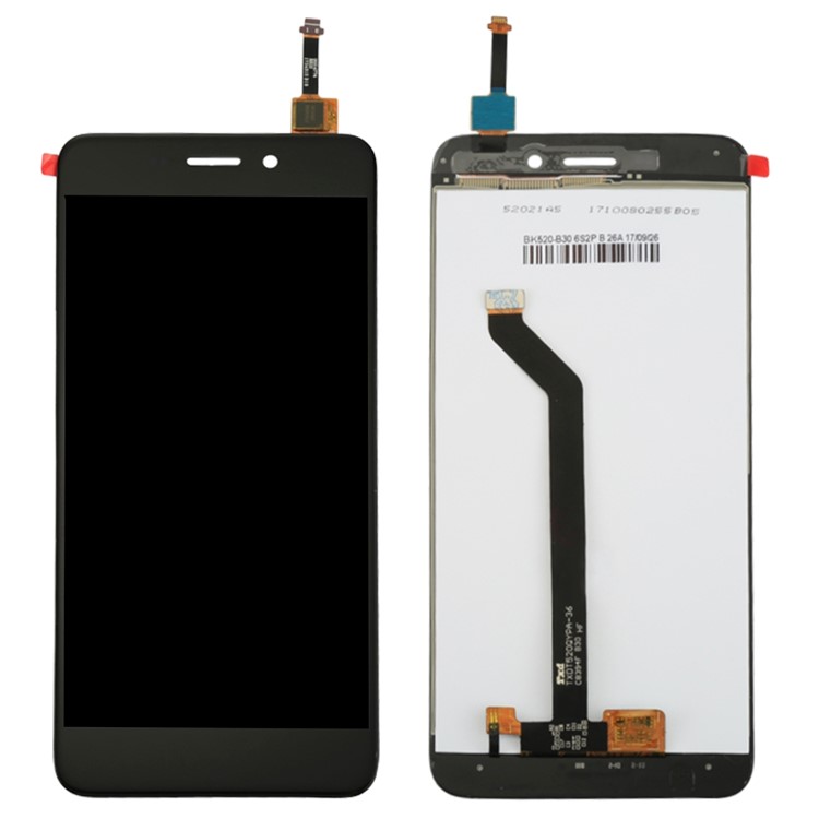 LCD Screen and Digitizer Assembly Part Replacement for Huawei Honor V9 Play - Black-1