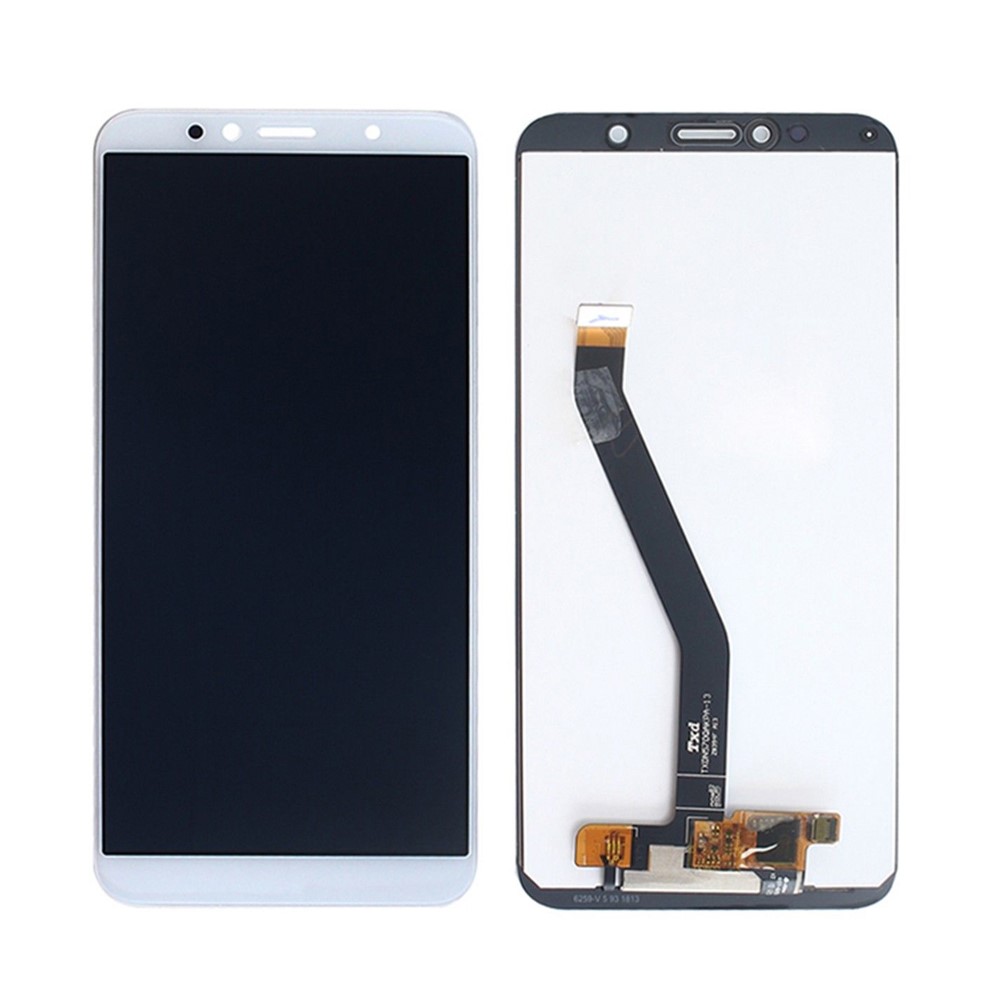 LCD Screen and Digitizer Assembly Replace Part for Huawei Honor 7A - White-1