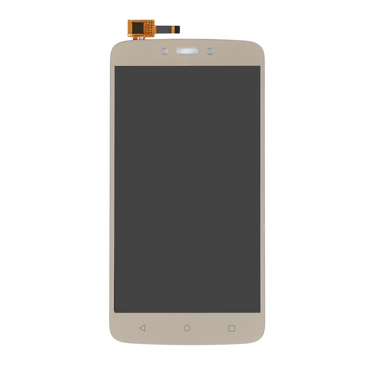 LCD Screen and Digitizer Assembly Part Replacement for Motorola Moto C Plus - Gold-2