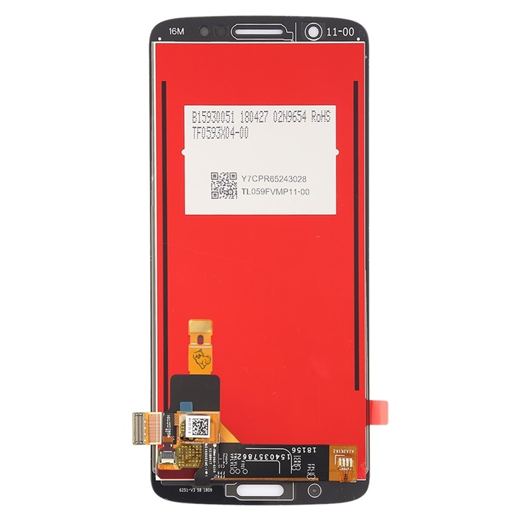 LCD Screen and Digitizer Assembly Spare Part for Motorola Moto G6 Plus - Black-3