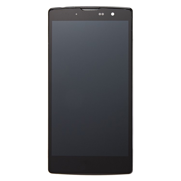 LCD Screen and Digitizer Assembly + Frame Replace Part for LG G4c H525N - Black-2