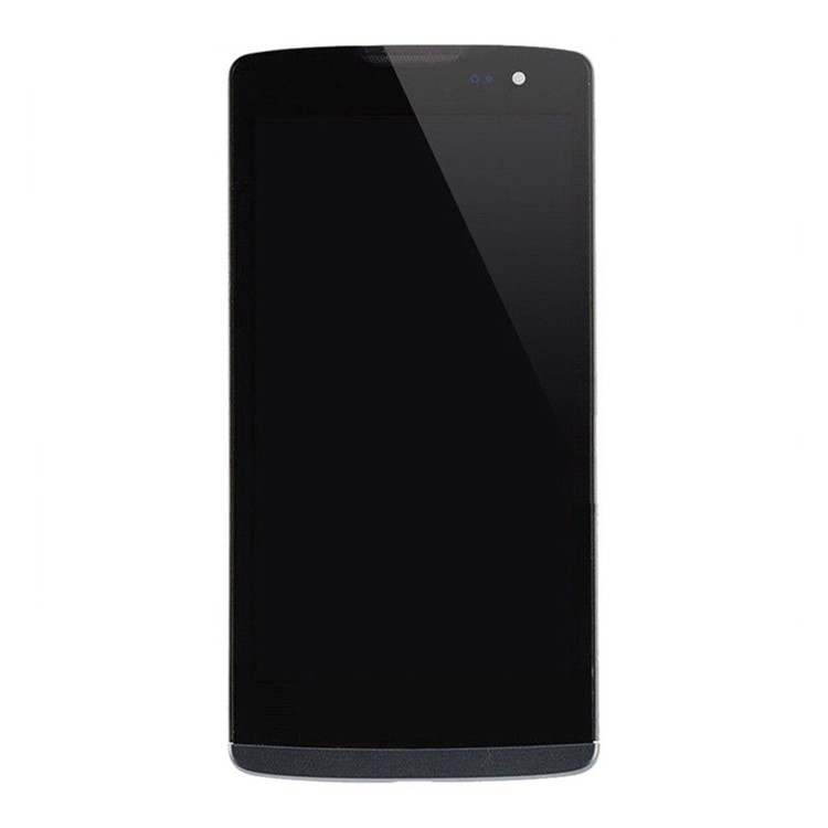 For LG Leon LCD Screen and Digitizer Assembly with Frame Part - Grey-2