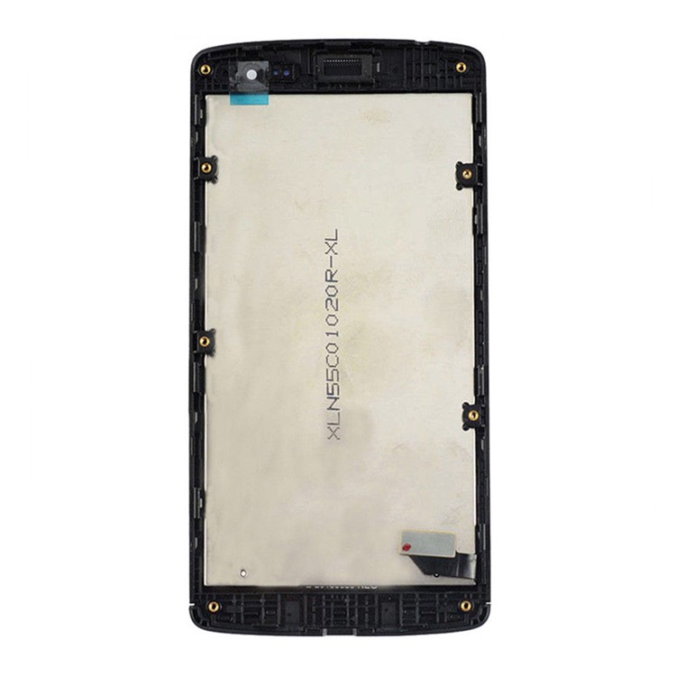 For LG Leon LCD Screen and Digitizer Assembly with Frame Part - Grey-3
