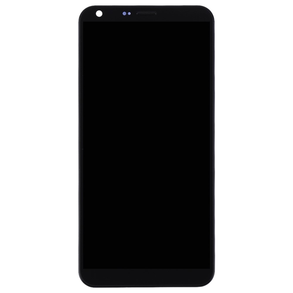 LCD Screen and Digitizer Assembly with Frame for LG Q6 - Black-2