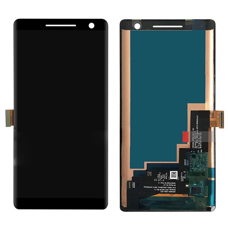 OEM LCD Screen and Digitizer Assembly Spare Part for Nokia 8 Sirocco - Black-1