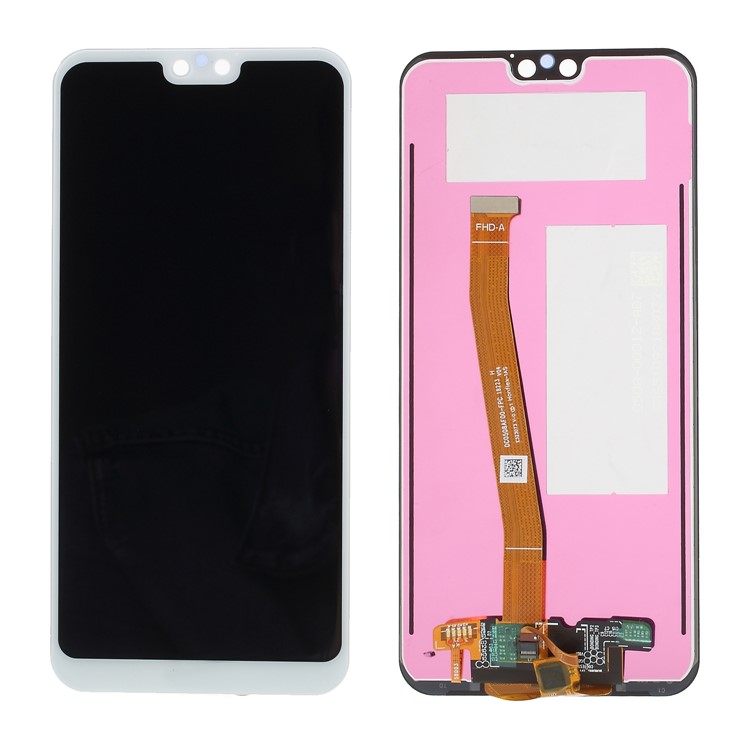 LCD Screen and Digitizer Assembly Replacement for Huawei Honor 9i (2018) 5.84-inch / 9N (India) - White-1