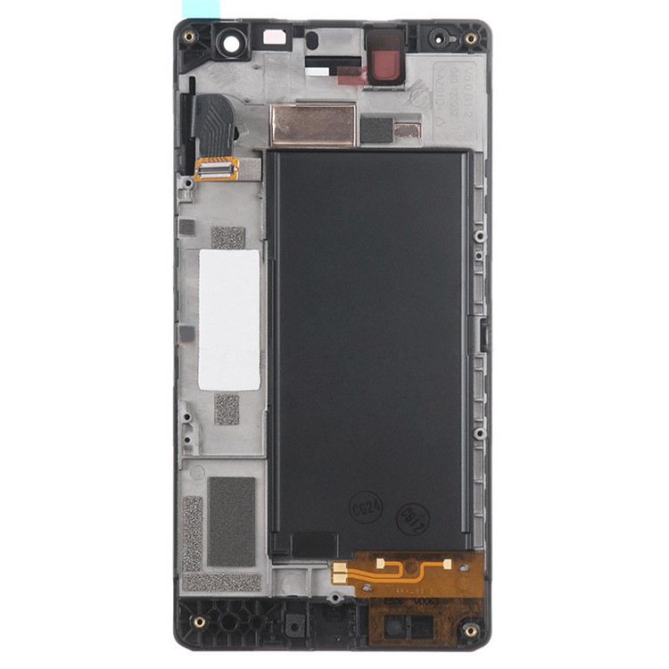 LCD Screen and Digitizer Assembly with Front Housing for Nokia Lumia 730 Dual SIM-2