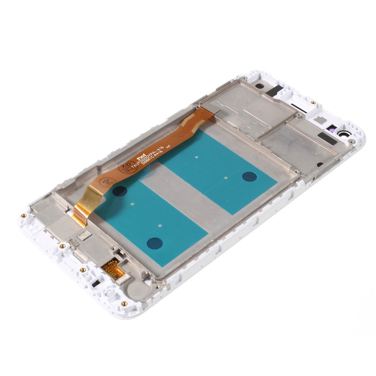 LCD Screen and Digitizer Assembly + Frame Part for Huawei P9 lite mini / Y6 Pro (2017) / Enjoy 7 - Gold-5