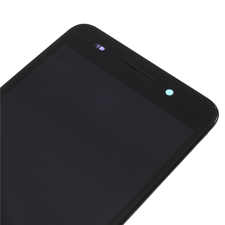 Schermo LCD E Gruppo Digitalizzatore + Parte Telaio Per Huawei Y6II - Nero-3