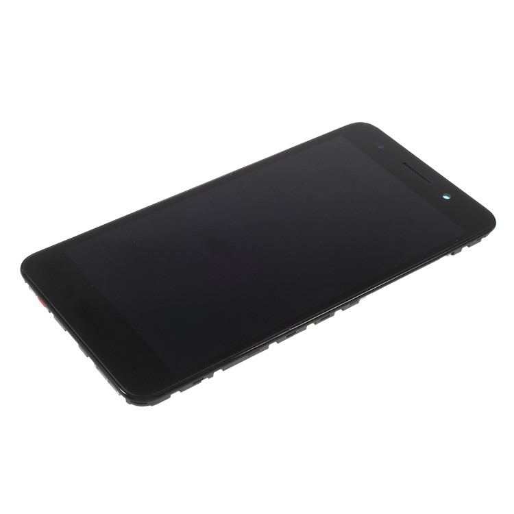 Schermo LCD E Gruppo Digitalizzatore + Parte Telaio Per Huawei Y6II - Nero-5