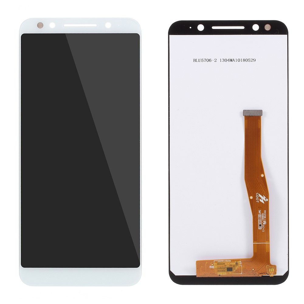 OEM LCD Screen and Digitizer Assembly for Alcatel 3x 5058 - White-1