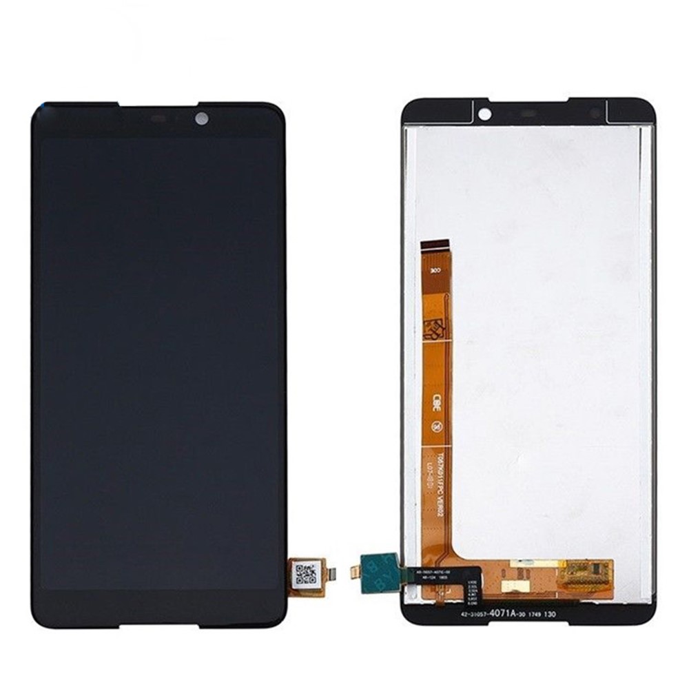 Color : Black Black Mobile Phone LCD Screen Replacement LCD Screen and Digitizer Full Assembly for Wiko Lenny5