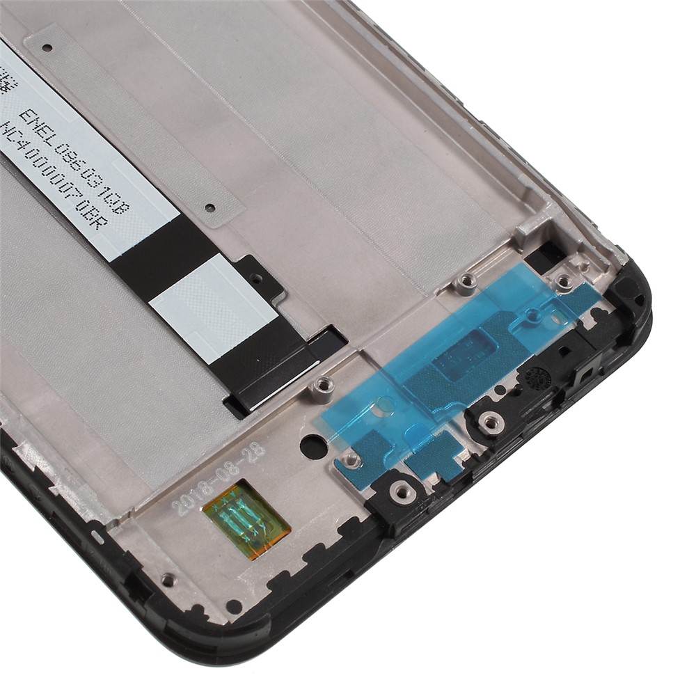 OEM Disassembly LCD Screen and Digitizer Assembly with Frame for Xiaomi Redmi Note 6 Pro - Black-6