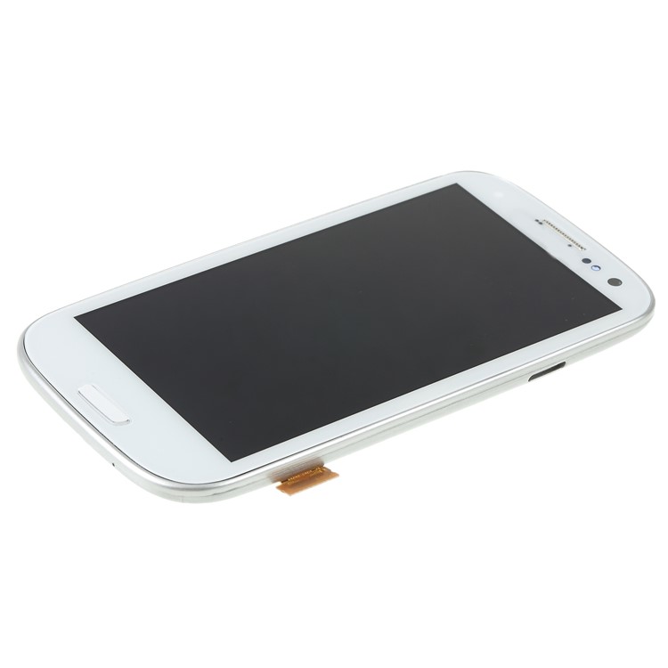 LCD-Bildschirm Und Digitizer-Baugruppenteil + Rahmen (TFT-Version) Für Samsung Galaxy S3 I9300 - Weiß-4