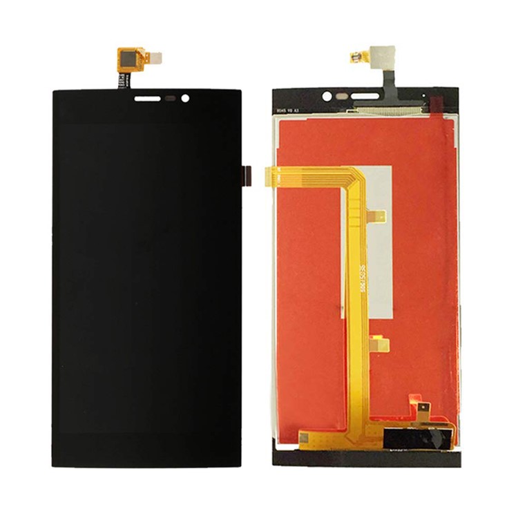 LCD Screen and Digitizer Assembly Repair Part for Wiko Ridge Fab 4G - Black-1