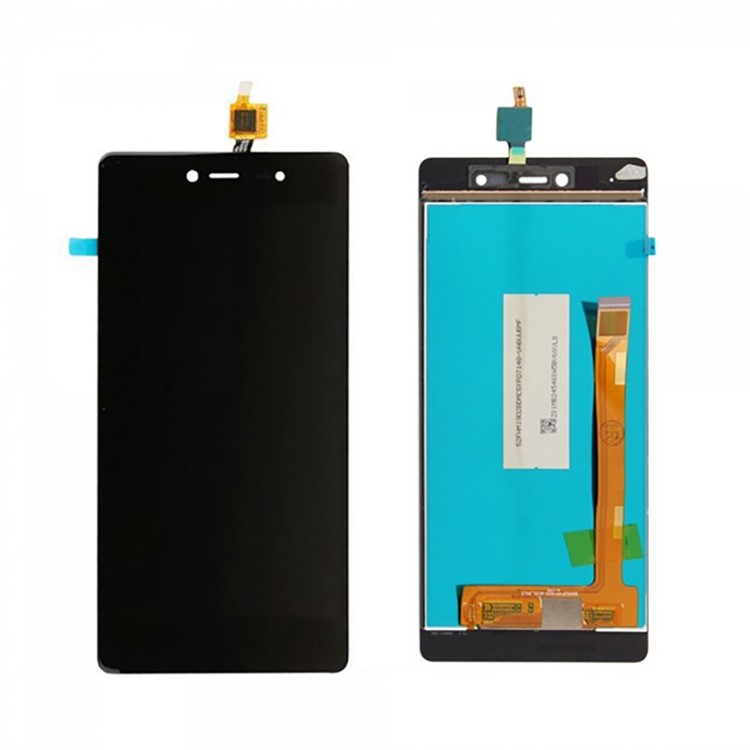 LCD Screen and Digitizer Assembly Part for Wiko Fever 4G / Fever SE - Black-1