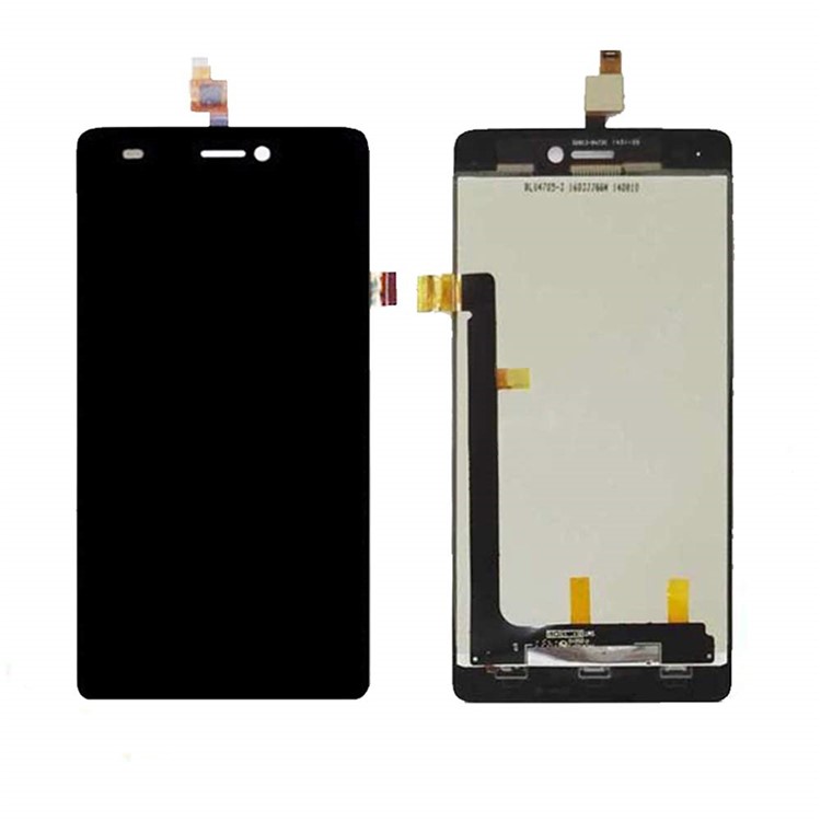 LCD Screen and Digitizer Assembly Spare Part for Wiko Highway Signs - Black-1